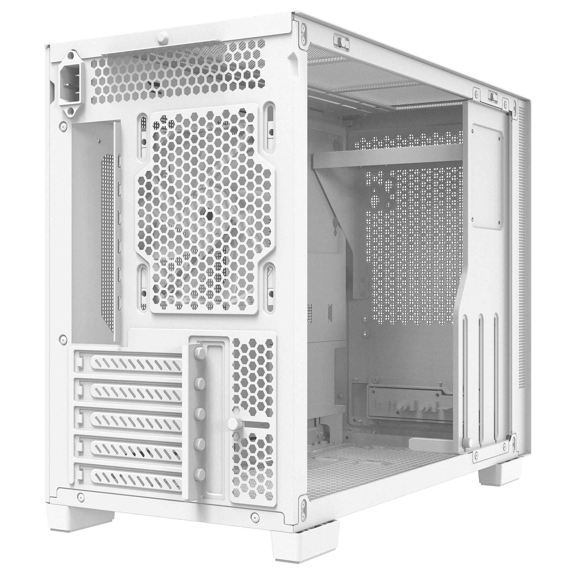 XPG VALOR MESH NANO MID-TOWER-CHASSIS Midi Tower Wit - Afbeelding 5