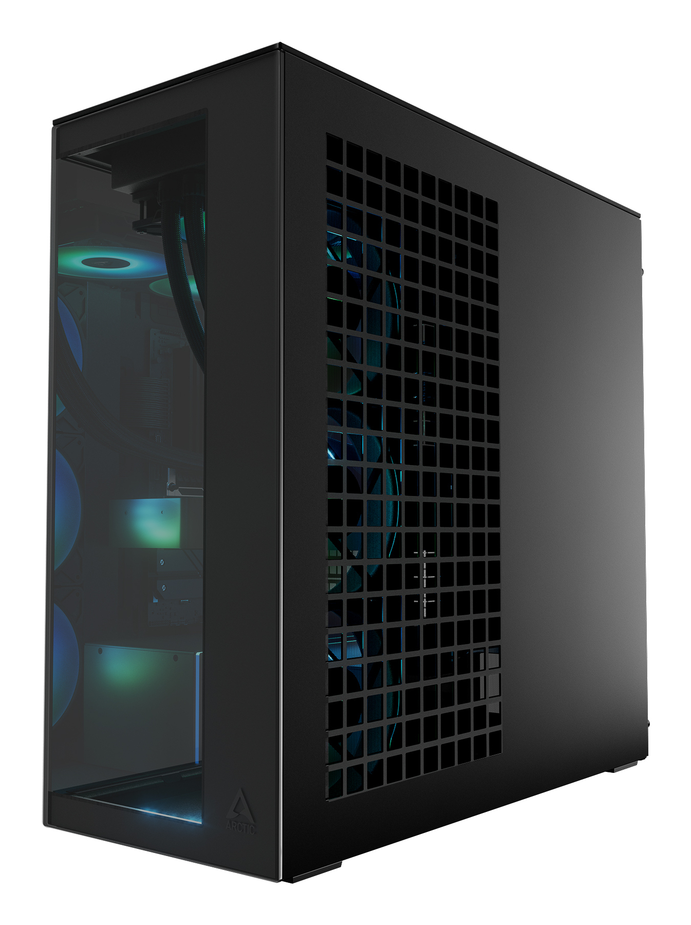 ARCTIC Xtender Black (Tinted Glass) Midi Tower Zwart - Afbeelding 6