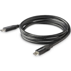 StarTech.com 1m USB-C Laadkabel, Fast Charge & Sync Type C Kabel, 100W (5A) PD, USB 2.0, USB-IF Gecertificeerd - Zwarte USB Oplaadkabel - Afbeelding 5