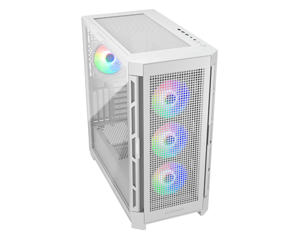 COUGAR Gaming Duoface Pro RGB Midi Tower Wit - Afbeelding 5
