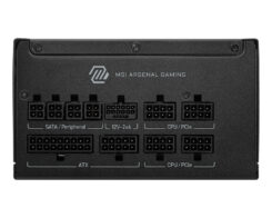 MSI MAG A1000GLS PCIE5 power supply unit 1000 W 24-pin ATX ATX Zwart - Afbeelding 3