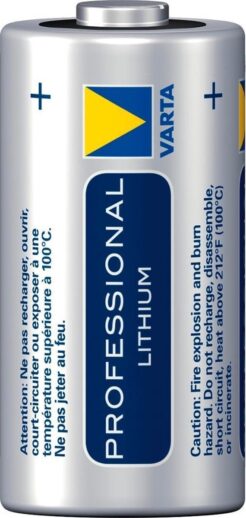 CR123A Varta Lithium Batterij 3V