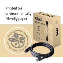 CLUB3D DisplayPort 1.4 HBR3 8K Kabel Male/Male 3 meter - Afbeelding 6