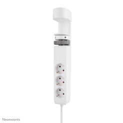 Neomounts DS22-840WH6 Bureaucontactdoos met klem en USB-C en USB-A poorten - Quick-charge