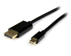 StarTech.com 4m Mini DisplayPort naar DisplayPort 1.2 Kabel - 4K x 2K UHD Mini DisplayPort naar DisplayPort Adapter Kabel - Mini DP naar DP Monitor Kabel - mDP naar DP Kabel - Zwart - Afbeelding 2