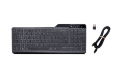 HP 400 backlit toetsenbord met kabel - Afbeelding 2