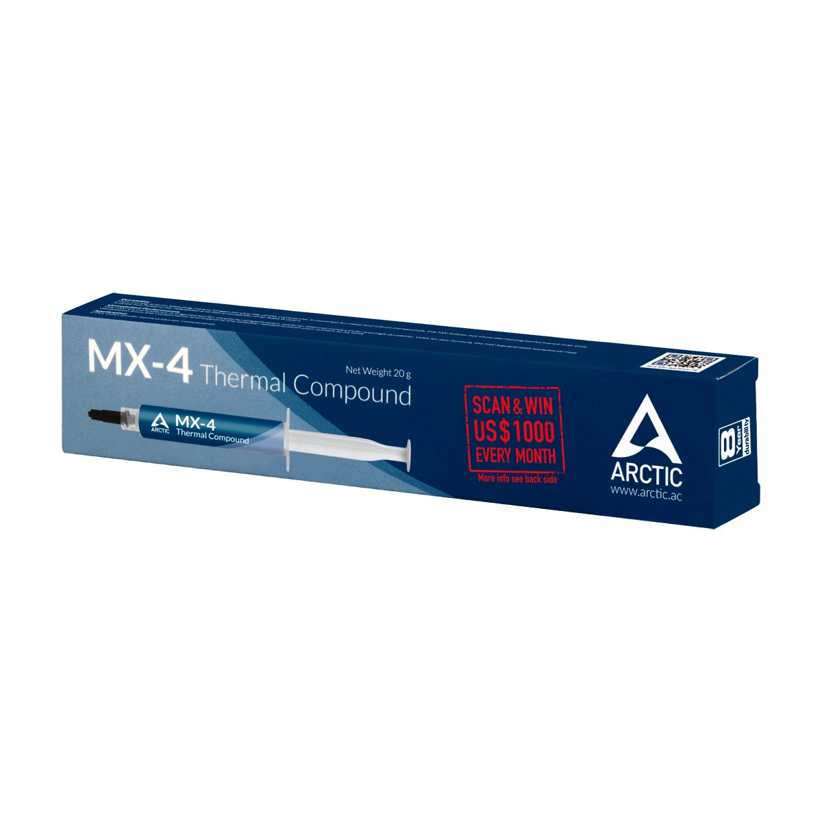 ARCTIC MX-4 heat sink compound Koelpasta 8,5 W/m·K 20 g - Afbeelding 3