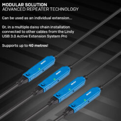 Lindy 43158 USB-kabel USB 3.2 Gen 1 (3.1 Gen 1) 8 m USB A 5 Gbit/s Zwart - Afbeelding 7