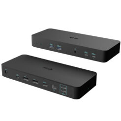 i-tec C31INTGTRI4KDOCPDCH laptop dock & poortreplicator Bedraad USB 3.2 Gen 1 (3.1 Gen 1) Type-C Zwart
