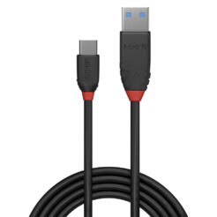 Lindy 36914 USB-kabel USB 3.2 Gen 1 (3.1 Gen 1) 0,15 m USB C USB A Zwart - Afbeelding 3