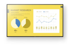 Sony FW-65EZ20L beeldkrant Digitale signage flatscreen 165,1 cm (65") LCD Wifi 350 cd/m² 4K Ultra HD Zwart Android 16/7