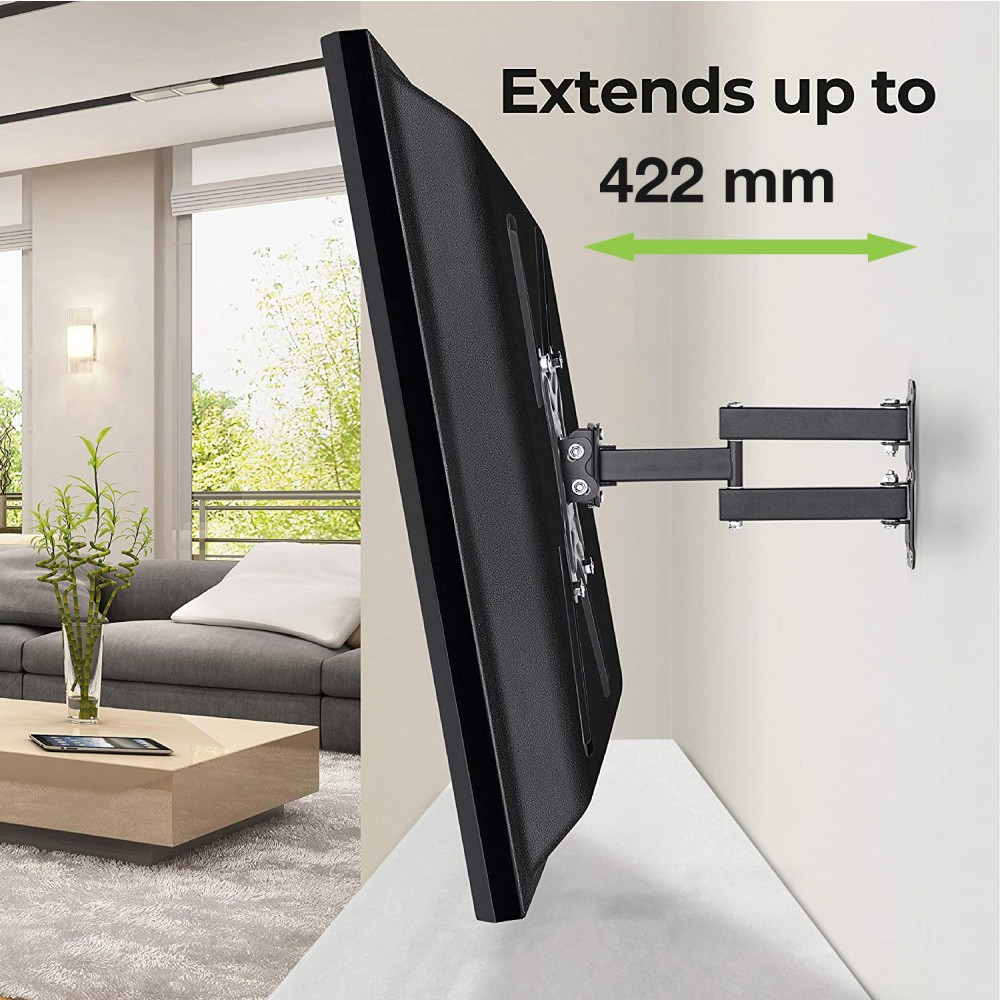 Techly ICA-PLB 136E tv-bevestiging 139,7 cm (55") Zwart - Afbeelding 7