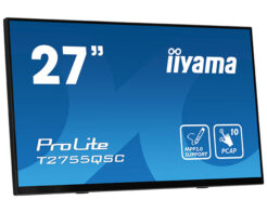 iiyama ProLite T2755QSC-B1 computer monitor 68,6 cm (27") 2560 x 1440 Pixels Quad HD LCD Touchscreen Zwart - Afbeelding 4
