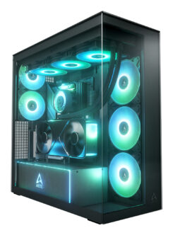 ARCTIC Xtender VG Black (Mirror Glass) Midi Tower Zwart - Afbeelding 2