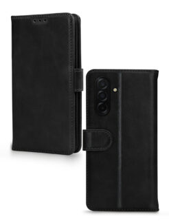 Mobilize Leather Wallet Samsung Galaxy A26 5G Black