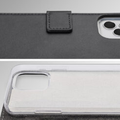 Mobilize Classic Gelly Wallet Book Case Apple iPhone 17 Air Black - Afbeelding 5