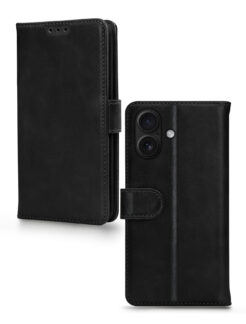 Mobilize Premium Gelly Wallet Book Case Apple iPhone 17 Black