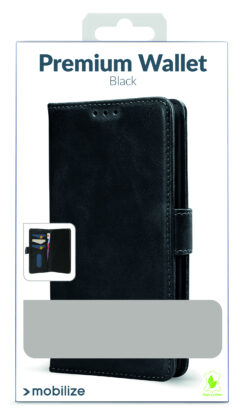 Mobilize Premium Gelly Wallet Book Case Apple iPhone 17 Air Black - Afbeelding 4