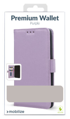 Mobilize Premium Gelly Wallet Book Case Apple iPhone 17 Air Purple - Afbeelding 4