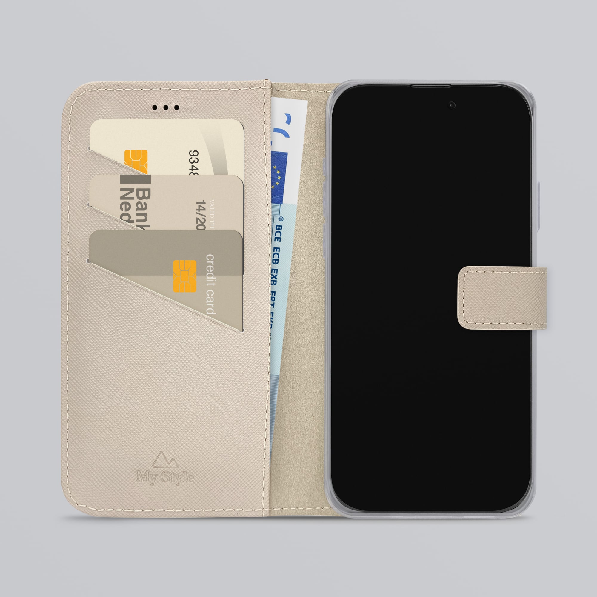 My Style Flex Wallet for Apple iPhone 17 Warm Taupe