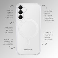 Mobilize Magsafe Compatible Naked Protection Case for Google Pixel 10 Pro XL Clear - Afbeelding 3