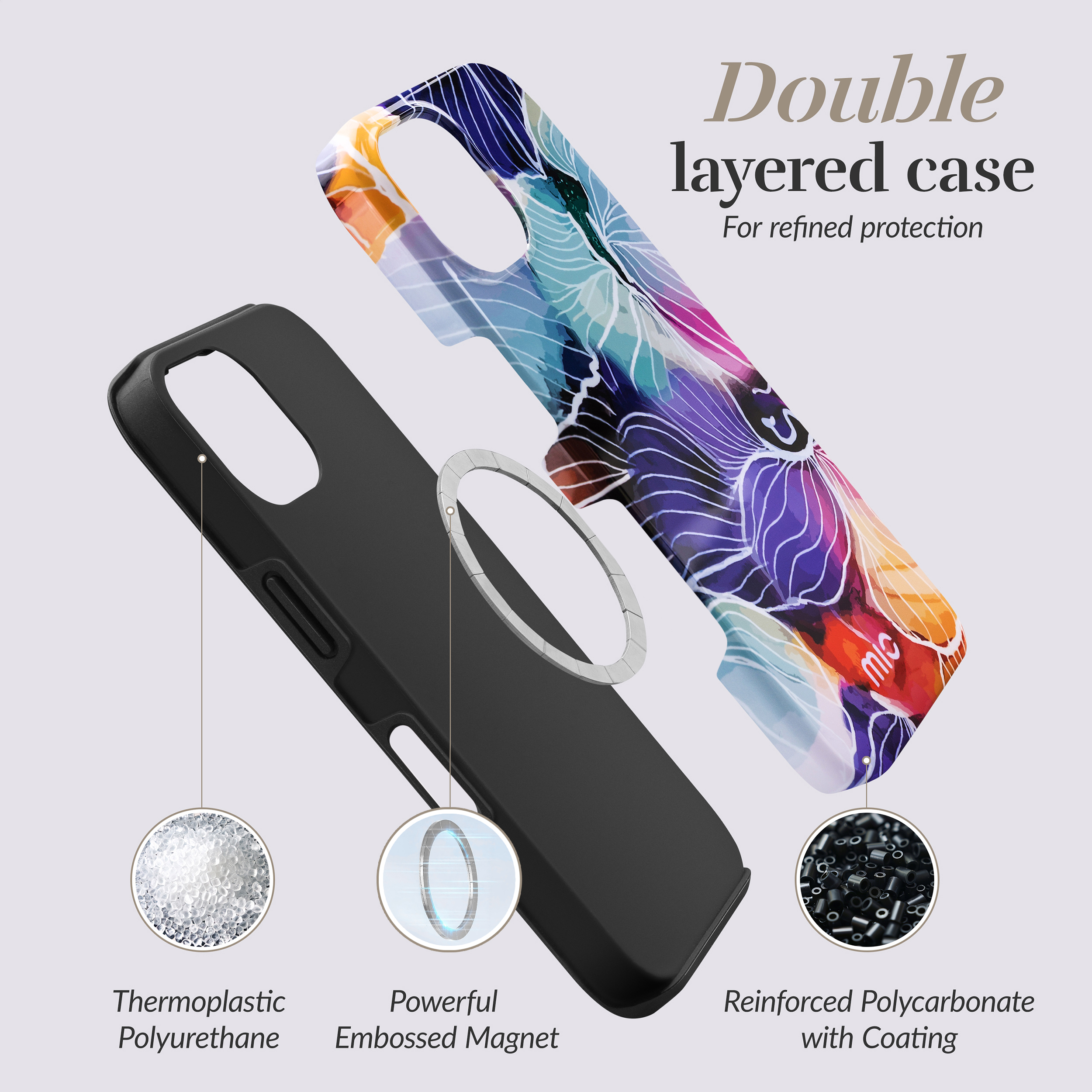 MIO Flowers Magsafe Compatible for iPhone 17 Air - Afbeelding 6