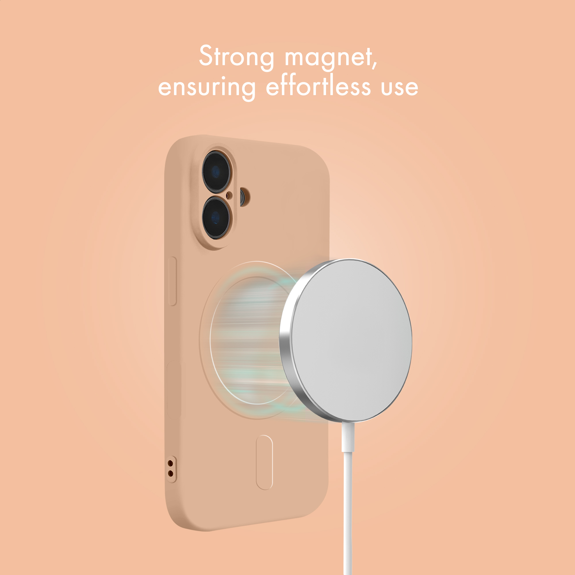 My Style Protective Flex Magsafe Compatible Case for Samsung Galaxy A17 5G Soft Pink - Afbeelding 8