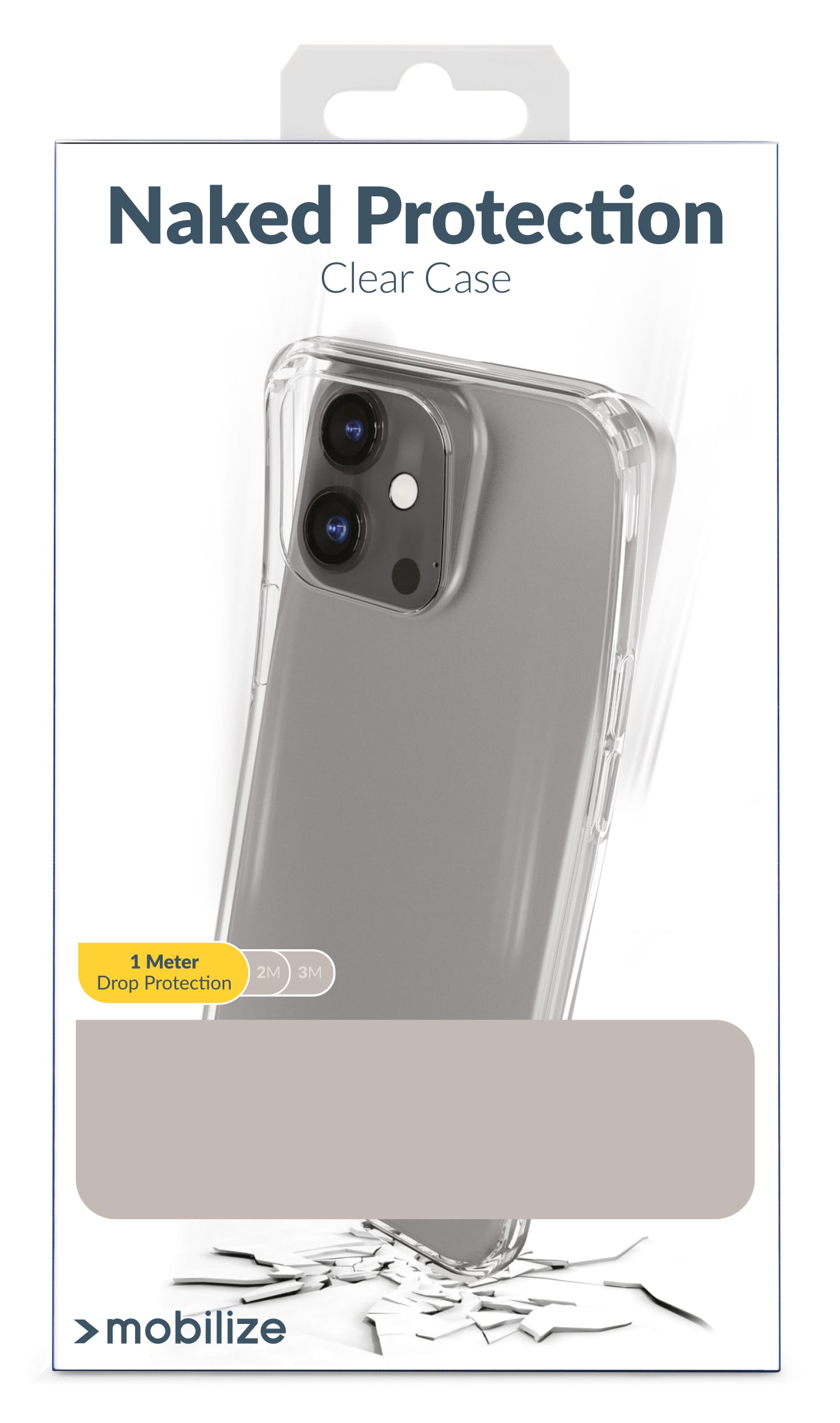 Mobilize Naked Protection Case Samsung Galaxy S25 FE Clear - Afbeelding 3