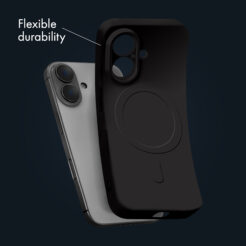 My Style Protective Flex Magsafe Compatible Case for iPhone 17 Pro Max Black - Afbeelding 2