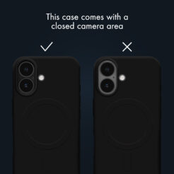 My Style Protective Flex Magsafe Compatible Case for iPhone 17 Pro Max Black - Afbeelding 3