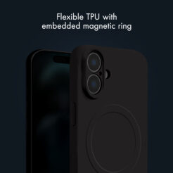 My Style Protective Flex Magsafe Compatible Case for iPhone 17 Pro Max Black - Afbeelding 5