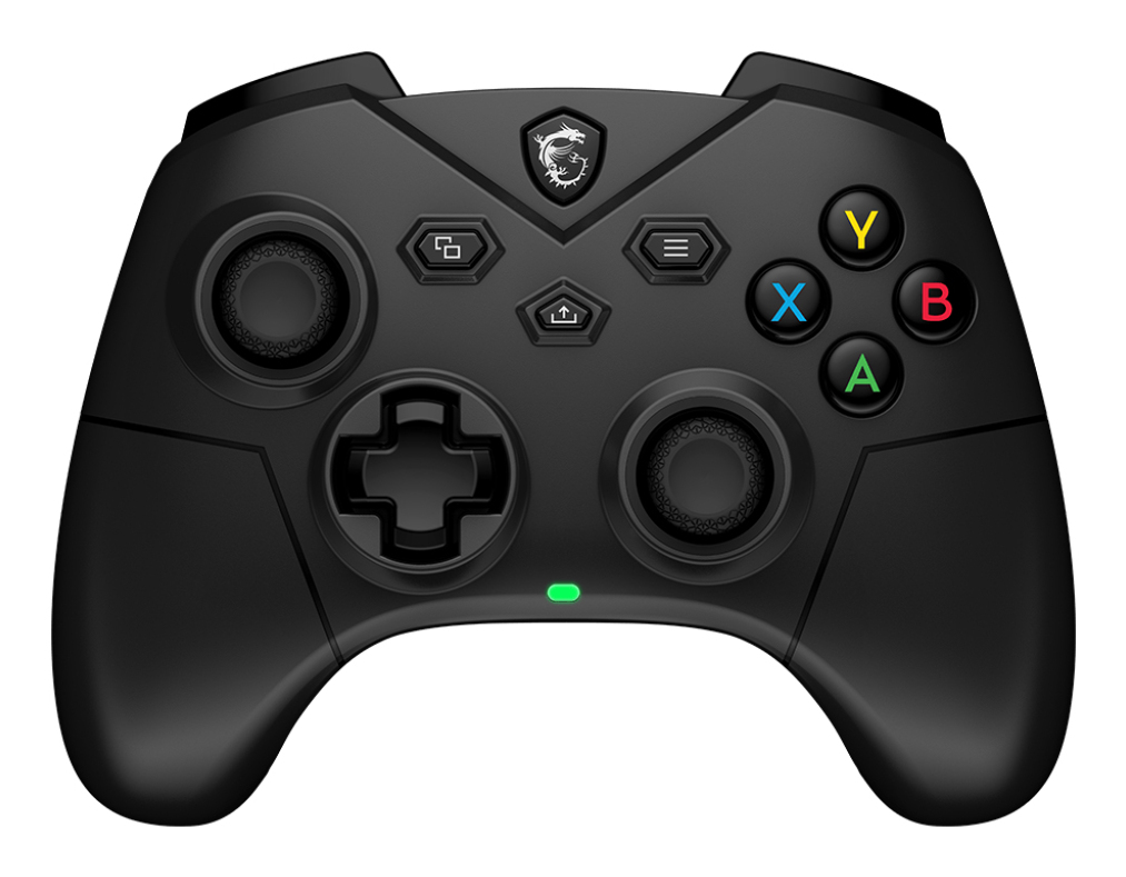 MSI FORCE GC300 WIRELESS Zwart USB 2.0 Gamepad Analoog PC - Afbeelding 2
