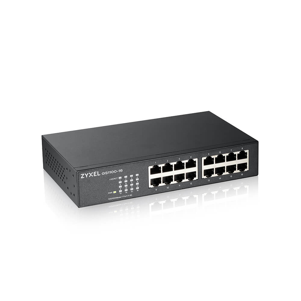 Zyxel GS1100-16 Unmanaged Gigabit Ethernet (10/100/1000) - Afbeelding 3