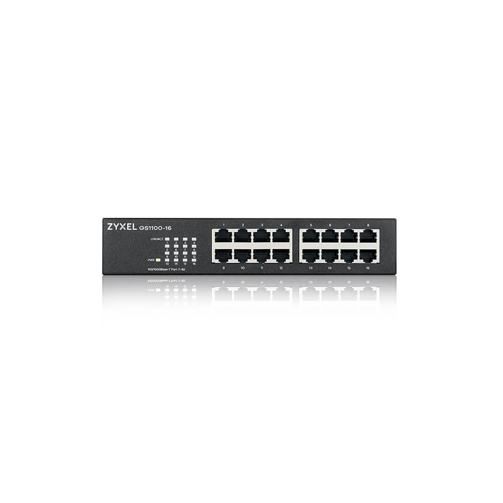 Zyxel GS1100-16 Unmanaged Gigabit Ethernet (10/100/1000) - Afbeelding 4