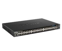 D-Link DGS-1520-52MP Managed L3 Gigabit Ethernet (10/100/1000) Power over Ethernet (PoE) 1U Zwart - Afbeelding 2
