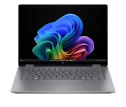 HP OmniBook X FlipNGAI 14-fk0070nd NL Copilot+ PC AMD Ryzen AI 7 350 Hybride (2-in-1) 35,6 cm (14") Touchscreen 3K 16 GB LPDDR5x-SDRAM 1 TB SSD Wi-Fi 7 (802.11be) Windows 11 Home Zilver