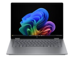 HP OmniBook X FlipNGAI 14-fm0070nd NL Copilot+ PC Intel Core Ultra 7 256V Hybride (2-in-1) 35,6 cm (14") Touchscreen 3K 16 GB LPDDR5x-SDRAM 1 TB SSD Wi-Fi 7 (802.11be) Windows 11 Home Blauw
