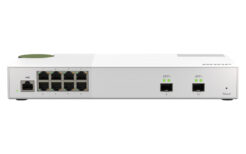 QNAP QSW-M2108-2S netwerk-switch Managed L2 2.5G Ethernet (100/1000/2500) Grijs