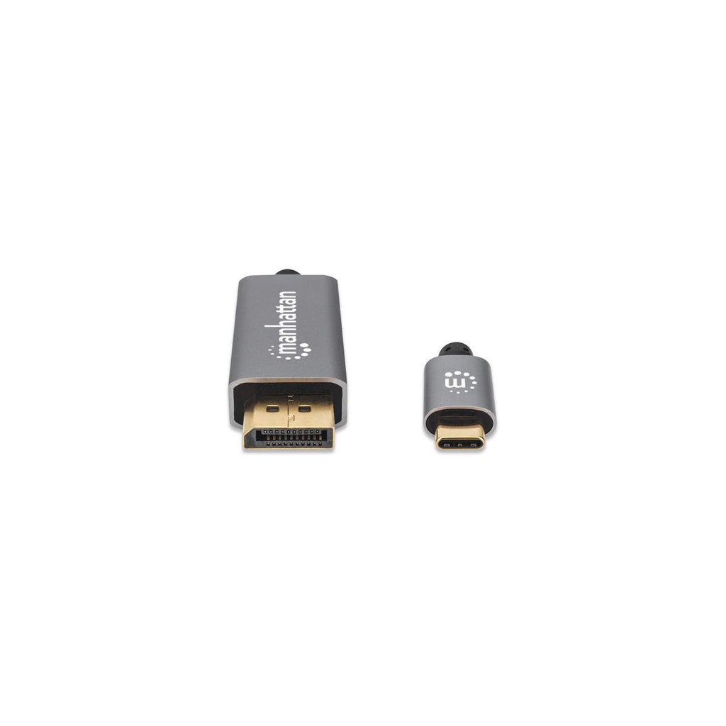 Manhattan USB-C naar DisplayPort 1.4 kabel, 8K@60Hz, 3 m, mannelijk naar mannelijk, niet bi-directioneel, zwart, 3 jaar garantie - Afbeelding 4
