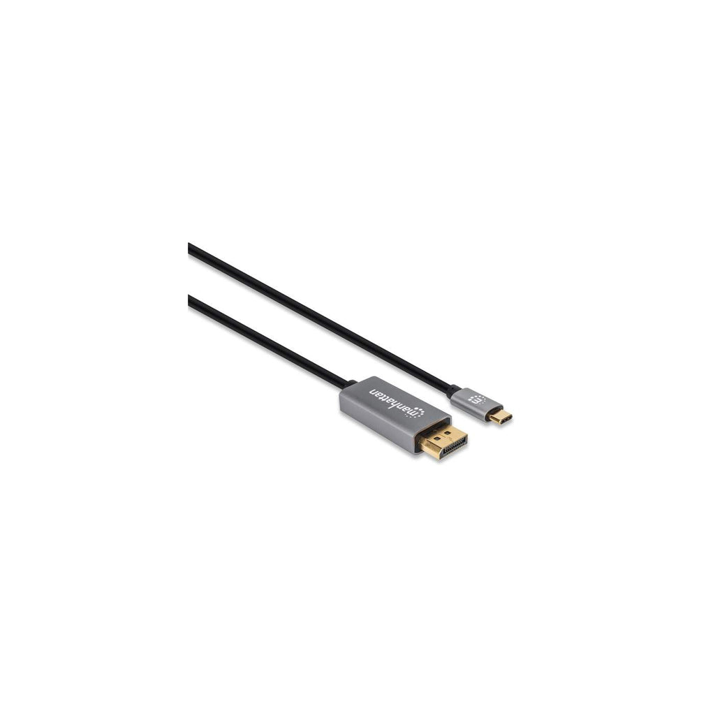 Manhattan USB-C naar DisplayPort 1.4 kabel, 8K@60Hz, 3 m, mannelijk naar mannelijk, niet bi-directioneel, zwart, 3 jaar garantie - Afbeelding 3
