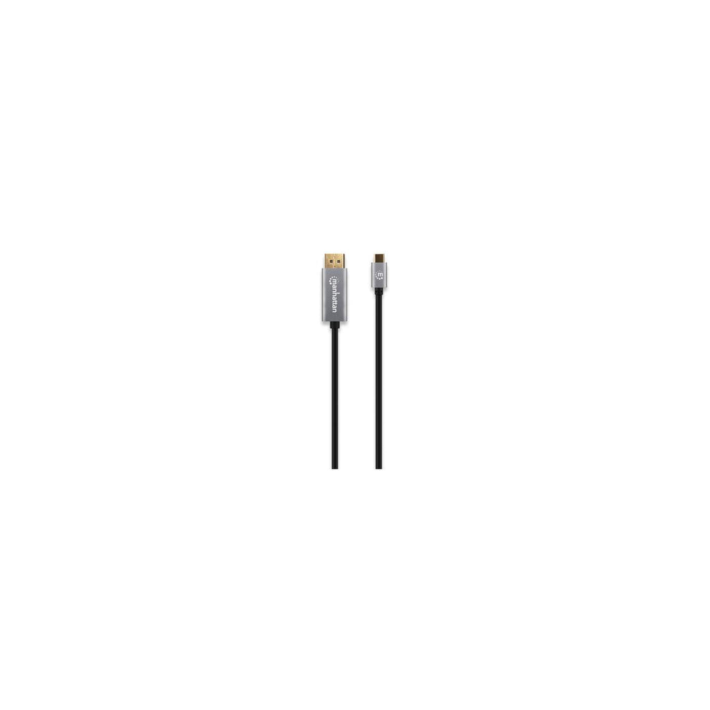 Manhattan USB-C naar DisplayPort 1.4 kabel, 8K@60Hz, 3 m, mannelijk naar mannelijk, niet bi-directioneel, zwart, 3 jaar garantie - Afbeelding 5