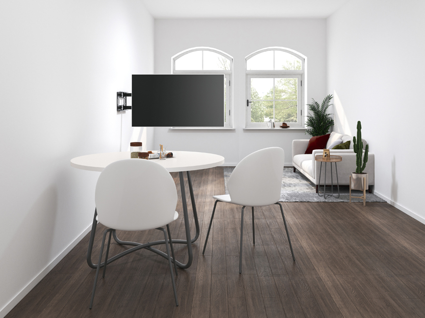 Equip 650327 43“-80” Full Motion TV Muurbeugel met extra lange arm - Afbeelding 6