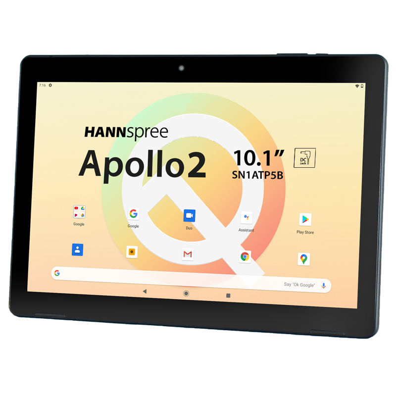 Hannspree HANNSpad Apollo 2 Mediatek 32 GB 25,6 cm (10.1") 3 GB Wi-Fi 5 (802.11ac) Android 10 Zwart - Afbeelding 2