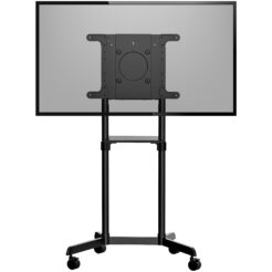 StarTech.com Verrijdbare TV Standaard - Mobiele TV Vloerstandaard voor 37-70" VESA Scherm (70kg) - TV Trolley met Schap en Opbergvak - Roteren/Kantelen - Universele TV Mount op Wielen - Afbeelding 5
