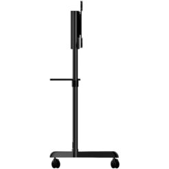 StarTech.com Verrijdbare TV Standaard - Mobiele TV Vloerstandaard voor 37-70" VESA Scherm (70kg) - TV Trolley met Schap en Opbergvak - Roteren/Kantelen - Universele TV Mount op Wielen - Afbeelding 4
