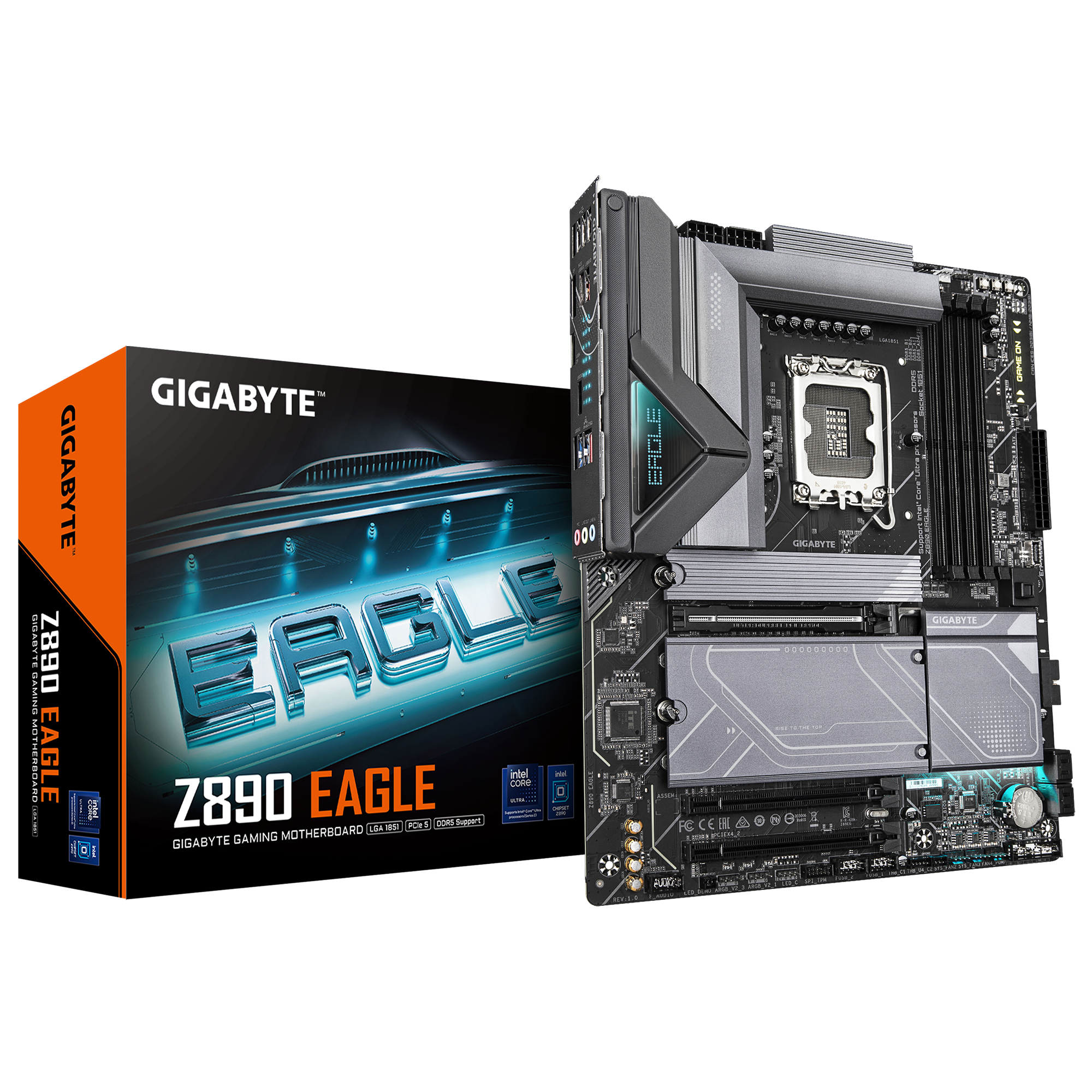 GIGABYTE Z890 EAGLE moederbord Intel Z890 LGA 1851 (Socket V1) ATX - Afbeelding 2