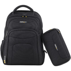 StarTech.com 17.3" Laptop Rugzak met Verwijderbare Opbergtas voor Accessoires, Professionele IT Tech Backpack, Werk/Reizen/Pendelen, Ergonomische Computer Tas, Duurzaam Ballistisch Nylon, Notebook/Tablet Vakken - Afbeelding 12