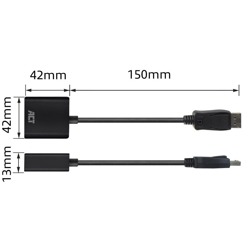 ACT DisplayPort naar VGA adapter - Afbeelding 4