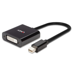 Lindy 41736 tussenstuk voor kabels Mini DisplayPort DVI-D Zwart - Afbeelding 6