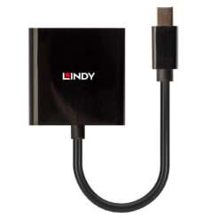 Lindy 41736 tussenstuk voor kabels Mini DisplayPort DVI-D Zwart - Afbeelding 3